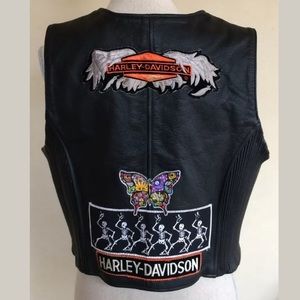 MOTO VEST🦅Harley Davidson Grateful Dead Freedom